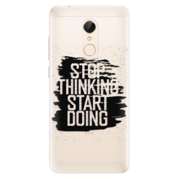 Silikonové pouzdro iSaprio - Start Doing - black - Xiaomi Redmi 5