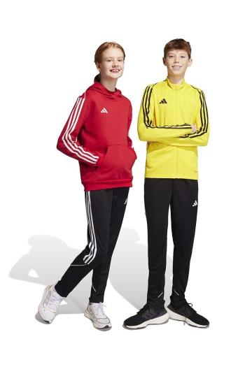 Dětské tepláky adidas Performance TIRO23 L PNT Y černá barva, s aplikací