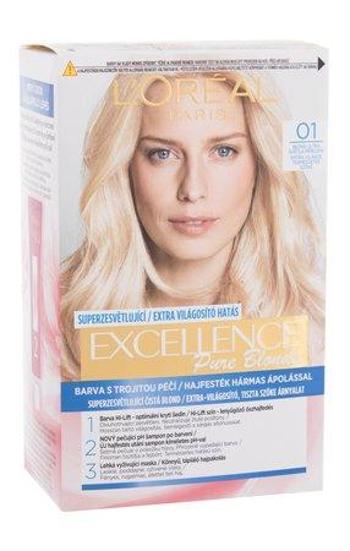 L´Oréal Paris Permanentní barva na vlasy Excellence Creme 01 Blond ultra světlá přírodní, 48ml