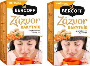 Bercoff Čaj Zázvor Rakytník (25% zázvor) 40 x 2 g