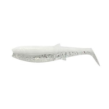 Savage Gear Gumová Nástraha Cannibal Shad White Flash - 6,8cm 3g