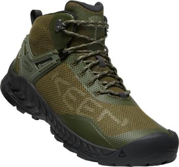 Keen NXIS EVO MID WP MEN forest night/dark olive Velikost: 42 boty