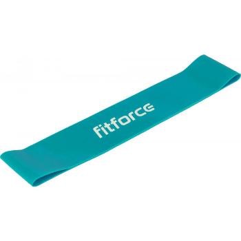 Fitforce EXEBAND LOOP MEDIUM Posilovací guma, tyrkysová, velikost UNI