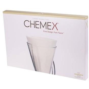 Chemex papírové filtry pro 1-3 šálky, bílé, 100ks