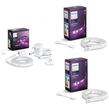 Philips Hue LightStrip Plus v4 + 2x LightStrip Plus v4 extension