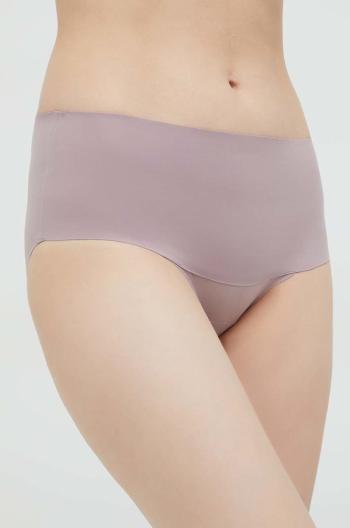 Tvarující kalhotky Spanx fialová barva