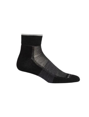 pánské merino ponožky ICEBREAKER Mens Sport Light Mini, Black velikost: M