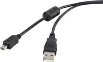 USB 2.0 kabel Renkforce RF-4382724, 1.50 m, černá