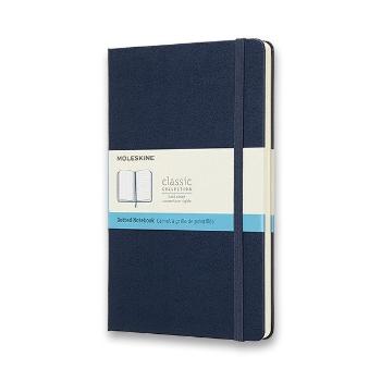 Zápisník Moleskine VÝBĚR BAREV - tvrdé desky - L, tečkovaný 1331/11174 - Zápisník Moleskine - tvrdé desky modrý