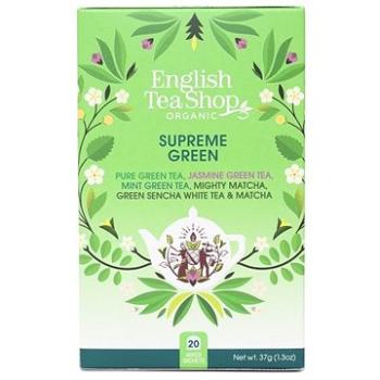 English Tea Shop Mix Vrcholně zelených čajů 37g, 20 ks bio ETS20 (60413)