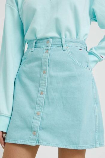 Bavlněná sukně Tommy Jeans mini