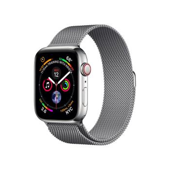 COTECi ocelový magnetický řemínek pro Apple Watch 38 / 40mm šedá