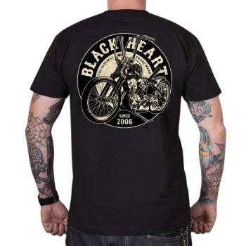 Triko BLACK HEART Chopper King  černá  3XL