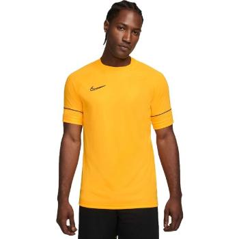 Nike DRI-FIT ACADEMY Pánské fotbalové tričko, oranžová, velikost XXL