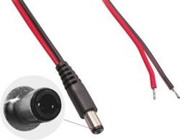 Nízkonapěťový připojovací kabel BKL Electronic 075826, vnější Ø 5.50 mm, vnitřní Ø 2.10 mm, 2.00 m, 1 ks