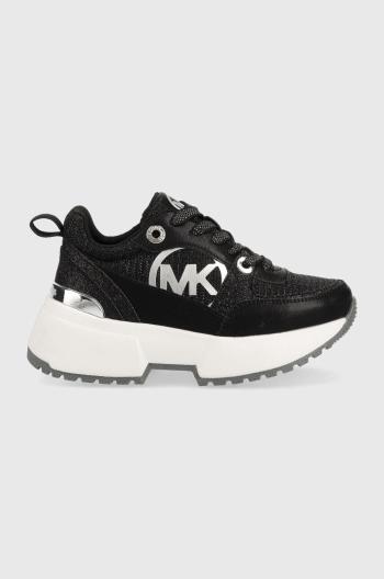Dětské sneakers boty Michael Kors černá barva