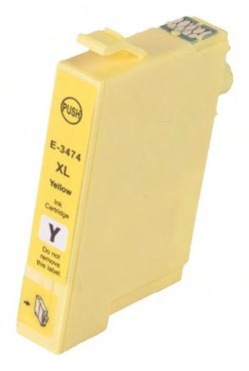 EPSON T3474 (C13T34744010) - kompatibilní cartridge, žlutá, 14ml