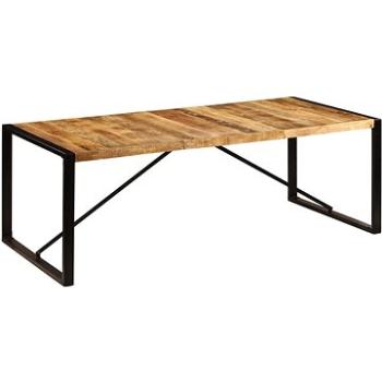 Jídelní stůl 220x100x75 cm masivní mangovníkové dřevo 247408 (247408)