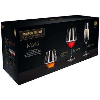 MAISON FORINE  MARTA, 18 ks, na víno (02B4G008999-18GB)