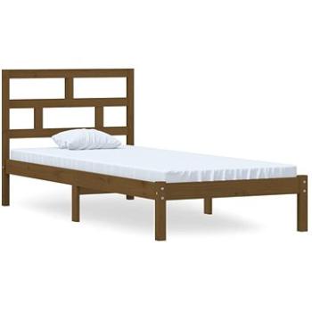 Rám postele medově hnědý masivní borovice 100 × 200 cm, 3101211 (3101211)