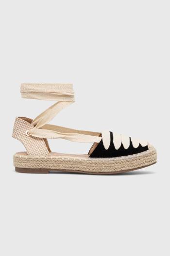 Espadrilky Answear Lab černá barva