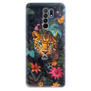 Odolné silikonové pouzdro iSaprio - Flower Jaguar - Xiaomi Redmi 9