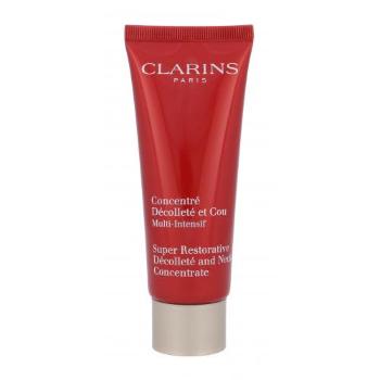 Clarins Age Replenish Super Restorative 75 ml krém na krk a dekolt W poškozená krabička na všechny typy pleti; proti vráskám; zpevnění a lifting pleti