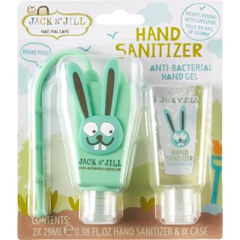 Jack N’ Jill Natural Care čisticí gel na ruce pro děti Hare 2x29 ml