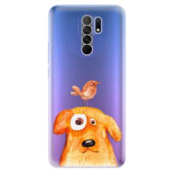 Odolné silikonové pouzdro iSaprio - Dog And Bird - Xiaomi Redmi 9