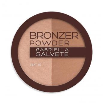 Gabriella Salvete Sunkissed Bronzer Powder Duo SPF15 9 g bronzer pro ženy