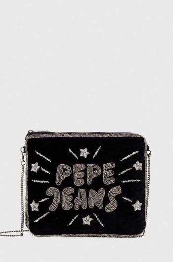 Kabelka Pepe Jeans černá barva