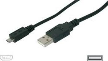 Kabel USB 2.0, USB A/USB micro B, 1,8 m, Digitus