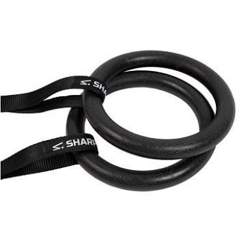 Sharp Shape Gymnastic rings black (2496847713452)