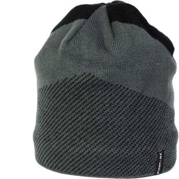 Finmark WINTER HAT Zimní pletená čepice, tmavě šedá, velikost UNI