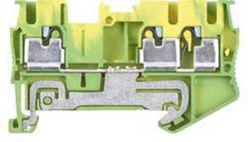 Průchodková svorka konektor Siemens 8WH60030CF07, 5.2 mm, zelená, žlutá, 50 ks