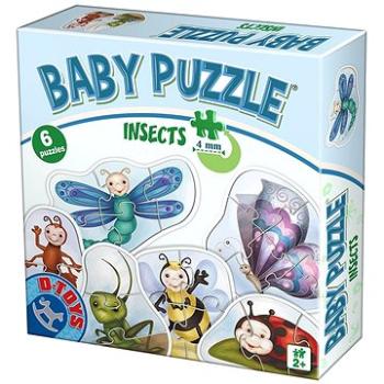 D-Toys Baby puzzle Hmyz 6v1 (2-6 dílků) (5947502875420)