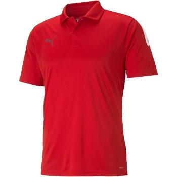 Puma TEAM LIGA SIDELINE POLO SHIRT Pánské polotričko, červená, velikost