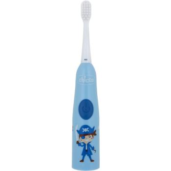 Chicco Electric Toothbrush Blue elektrický zubní kartáček pro děti Boy 3 y+ 1 ks