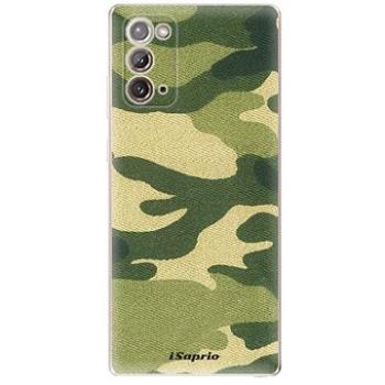 iSaprio Green Camuflage 01 pro Samsung Galaxy Note 20 (greencam01-TPU3_GN20)