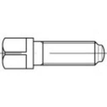 Čtyřhranné šrouby TOOLCRAFT 107982, N/A, M16, 80 mm, ocel, 10 ks