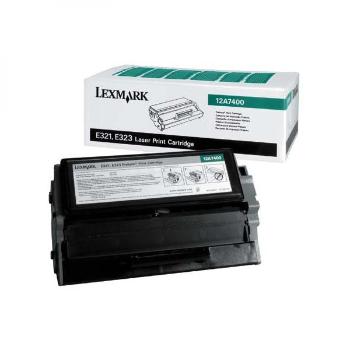 LEXMARK E321 (12A7400) - originální toner, černý, 3000 stran