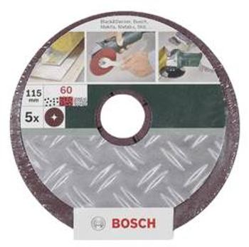 Brusný papír pro brusné kotouče Bosch Accessories 2609256252 Zrnitost 80, (Ø) 125 mm, 5 ks