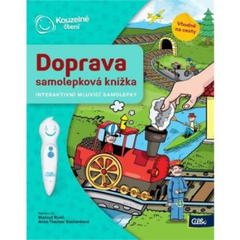 Kouzelné čtení Samolepková knížka Doprava