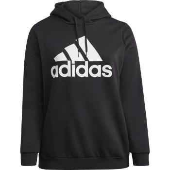 adidas INC BL FL HD Dámská mikina v plus size, černá, velikost 2x