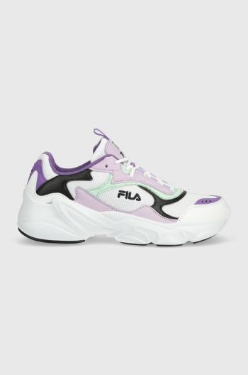 Sneakers boty Fila Collene růžová barva