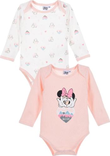 DVOJBALENÍ DÍVČÍCH BODÝČEK MINNIE MOUSE DISNEY Velikost: 74