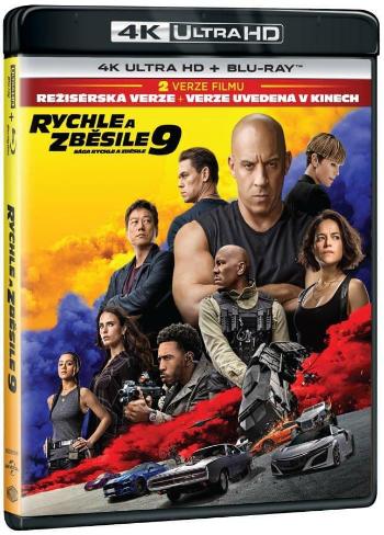 Rychle a zběsile 9 (4K ULTRA HD + BLU-RAY) (2 BLU-RAY) - 2 verze filmu