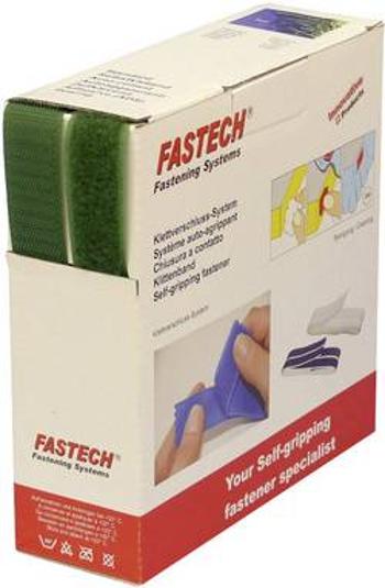 K našití pásek se suchým zipem FASTECH® B25-STD033510, (d x š) 10 m x 25 mm, zelená, 10 m