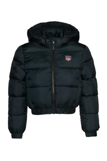 BUNDA GANT D1. GANT RETRO SHIELD PUFFER černá 134/140