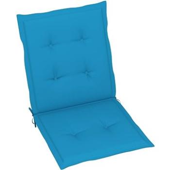 Podušky na zahradní židle 6 ks modré 100 x 50 x 4 cm (314135)